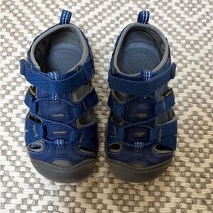 Keens Seacamp Sandals Toddler 7 Navy